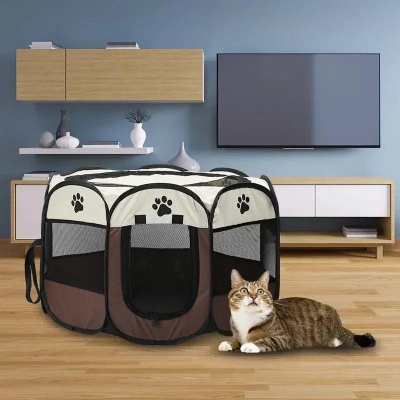 Tienda de campaña plegable portátil para mascotas