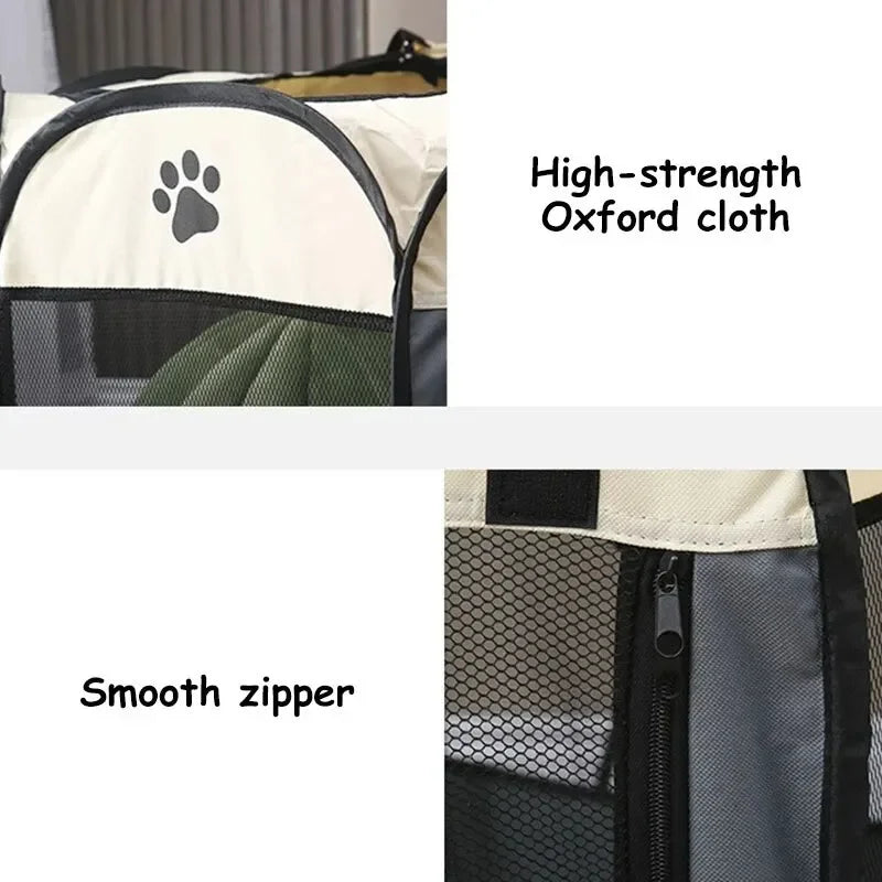 Tienda de campaña plegable portátil para mascotas