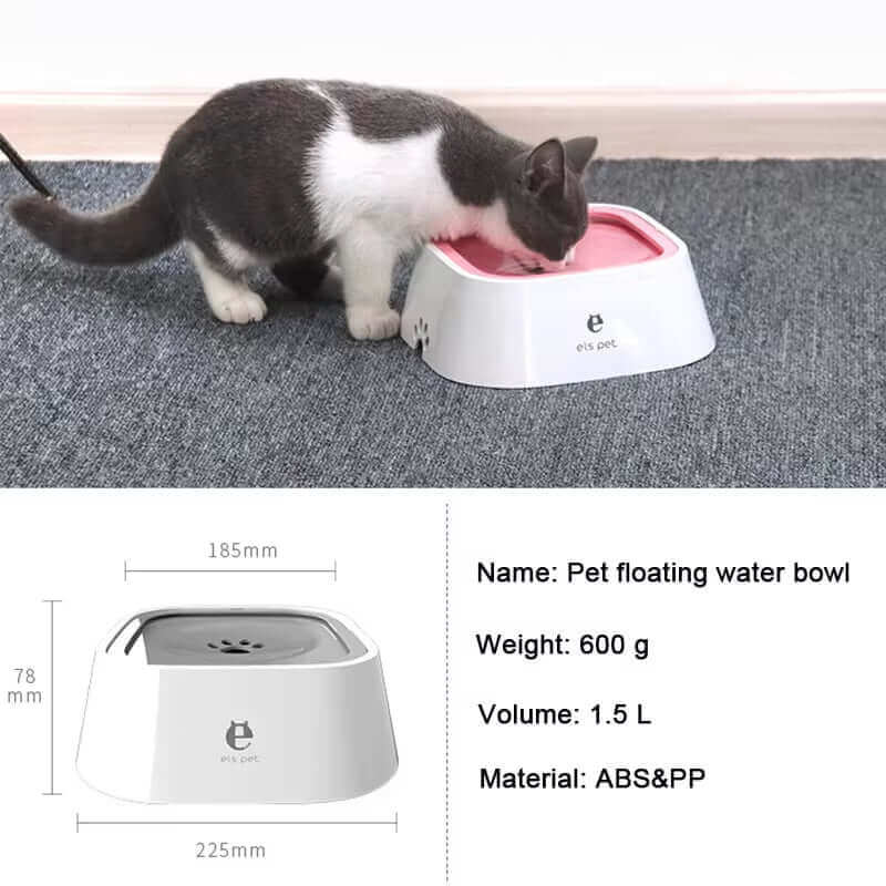 Cuenco de agua potable para perros Tazón flotante - Huellitas shop