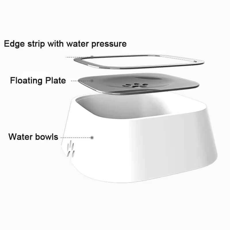 Cuenco de agua potable para perros Tazón flotante - Huellitas shop